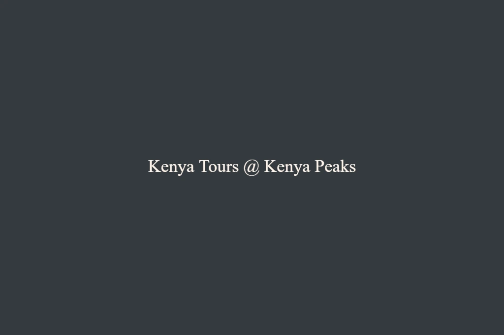 Book 3 days comfort tour to Masai Mara National Reserve main image
